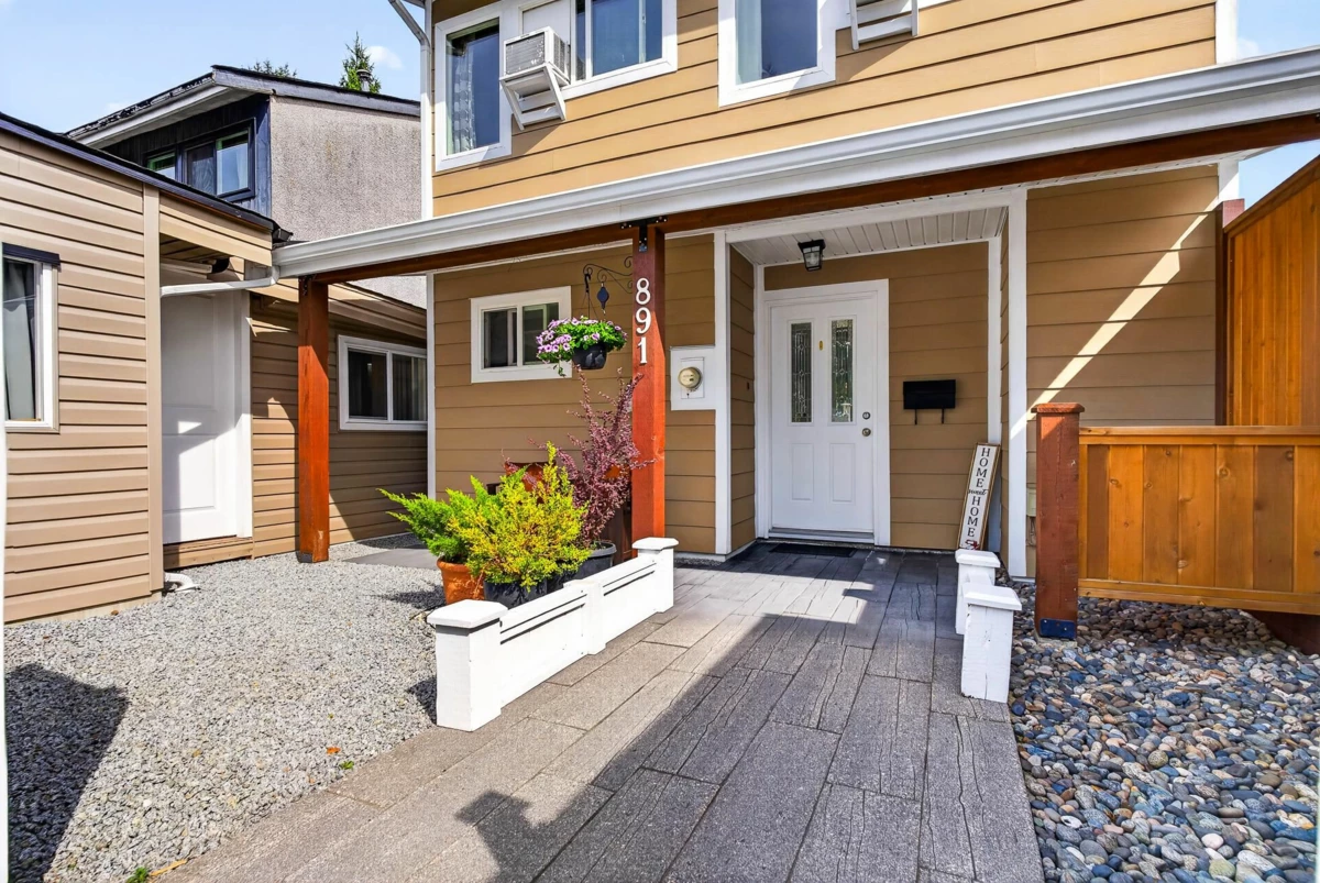 Exterior Rear Photo of 891 Pinebrook Place, Coquitlam, BC