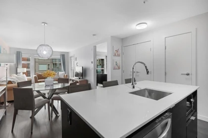 Kitchen Island Photo of 301 1673 Lloyd Avenue, North Vancouver, BC
