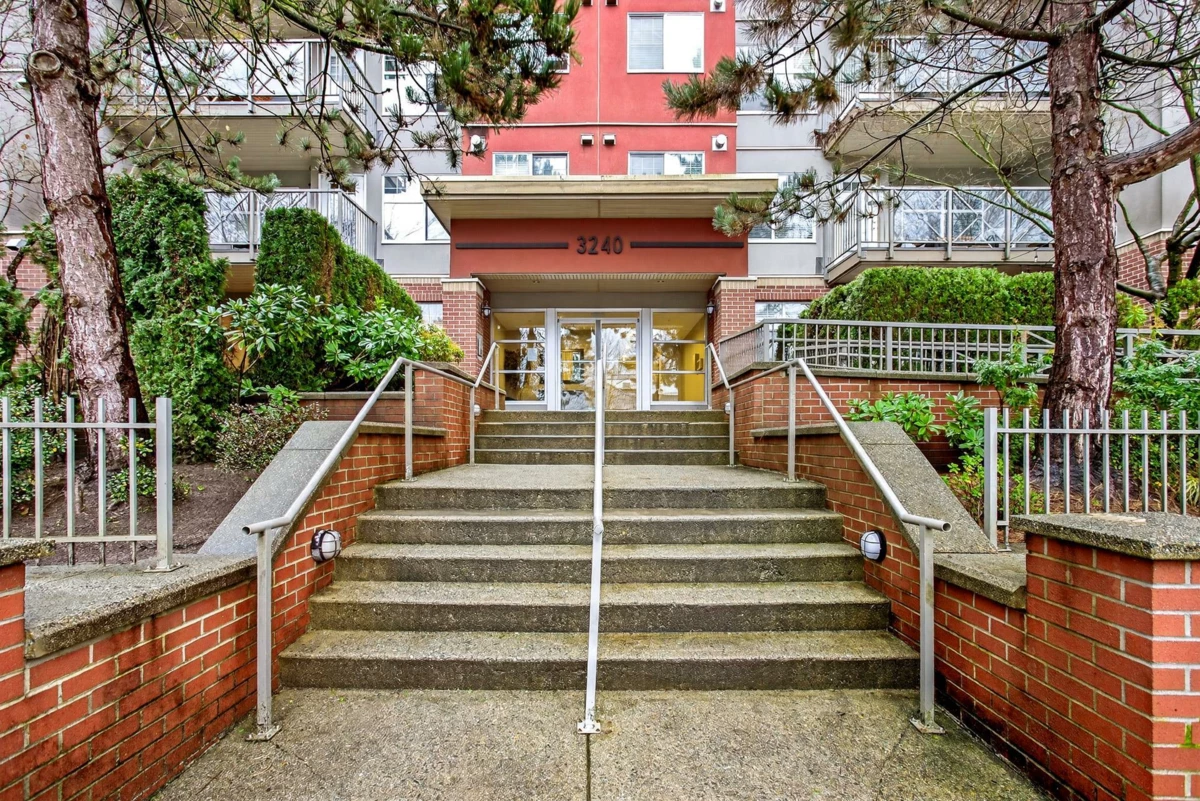 Exterior Rear Photo of 110 3240 St Johns Street, Port Moody, BC