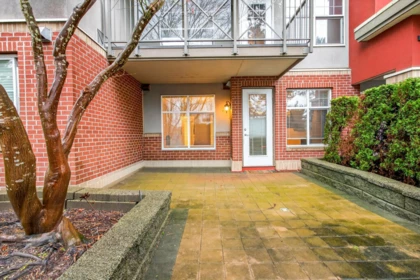 Outdoor Patio Photo of 110 3240 St Johns Street, Port Moody, BC
