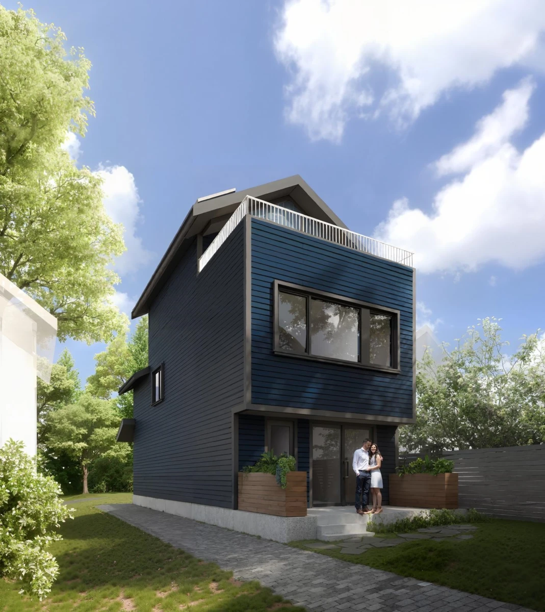 Exterior Rear Photo of 20 W 14th Avenue, Vancouver, BC