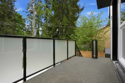 Aerial View of 1 12863 Marine Drive, Surrey, BC