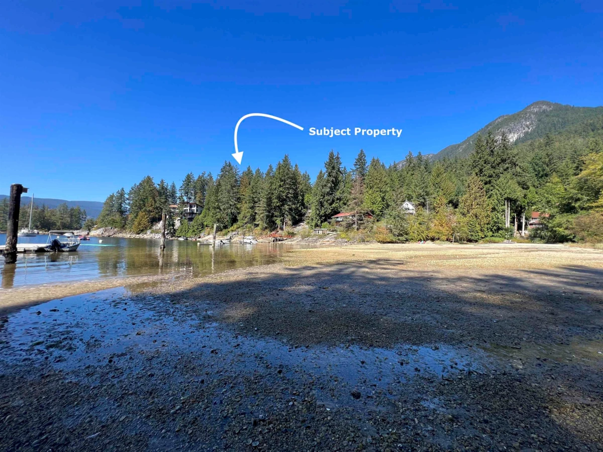 Exterior Rear Photo of Lot 19 Tuwanek Place, Sechelt, BC