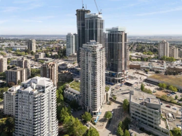 Aerial View of 2603 4808 Hazel Street, Burnaby, BC