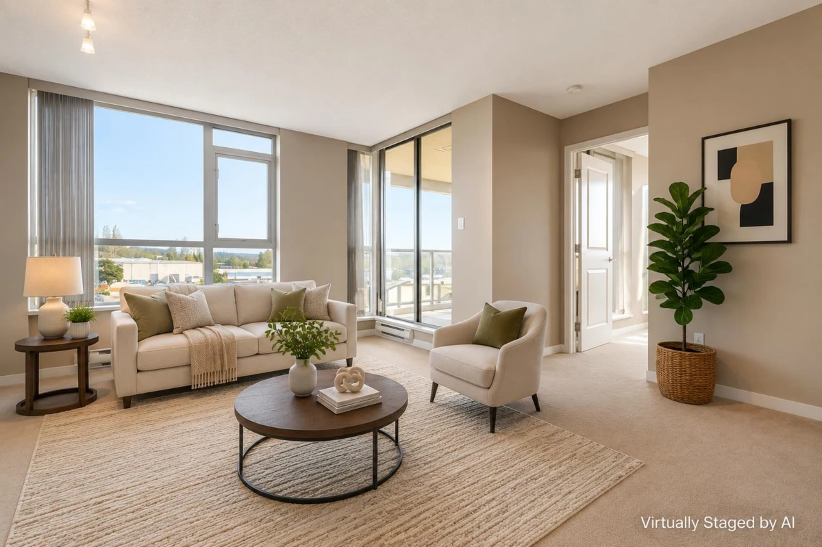 Living Room Photo of 801 2138 Madison Avenue, Burnaby, BC