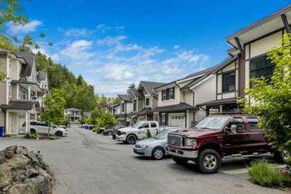Aerial View of 38 47042 Macfarlane Place, Chilliwack, BC