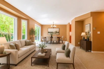 Basement Recreation Room Photo of 42 22740 116 Avenue, Maple Ridge, BC