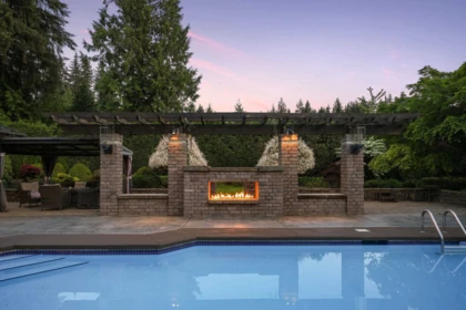 Outdoor Kitchen Photo of 2514 East Road, Anmore, BC