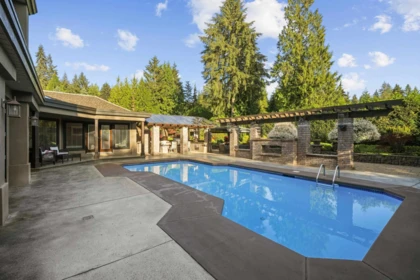 Swimming Pool Photo of 2514 East Road, Anmore, BC