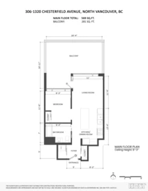 Swimming Pool Photo of 306 1320 Chesterfield Avenue, North Vancouver, BC