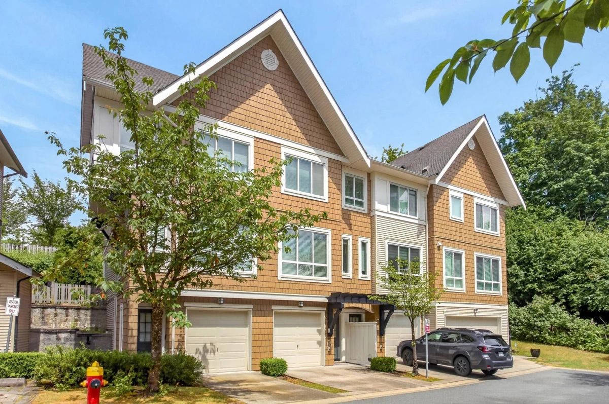 Exterior Rear Photo of 6 1295 Soball Street, Coquitlam, BC