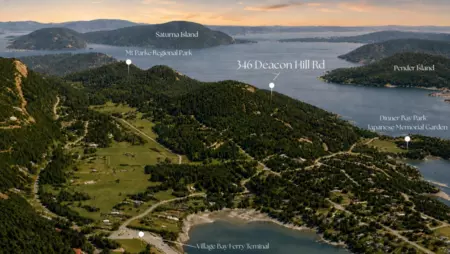 346 Deacon Hill Road, Mayne Island, BC, Mayne Island — Land for sale