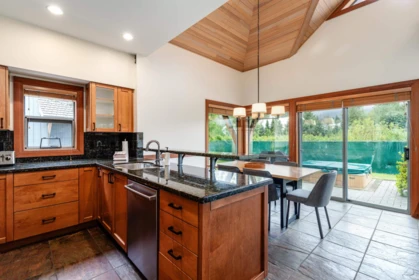 Kitchen Island Photo of 4728 A Settebello Drive, Whistler, BC