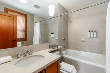 Powder Room Photo of 4728 A Settebello Drive, Whistler, BC