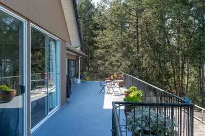Outdoor Deck Photo of 474 W Sticks Allison Road, Galiano Island, BC