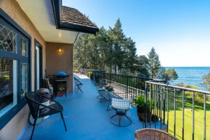 Outdoor Patio Photo of 474 W Sticks Allison Road, Galiano Island, BC