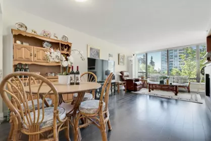 Kitchen Island Photo of 609 9180 Hemlock Drive, Richmond, BC