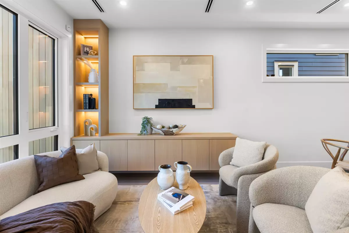Living Room Photo of 2 6831 Salisbury Avenue, Burnaby, BC