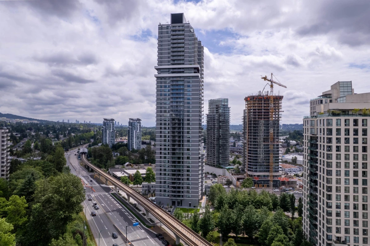 Exterior Rear Photo of 706 2135 Springer Avenue, Burnaby, BC