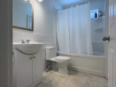 Basement Recreation Room Photo of 5461 Carnaby Place, Sechelt, BC