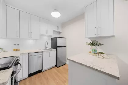 Kitchen Island Photo of 210 2234 W 1st Avenue, Vancouver, BC