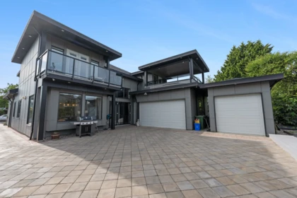 Aerial View of 7160 Parry Street, Richmond, BC