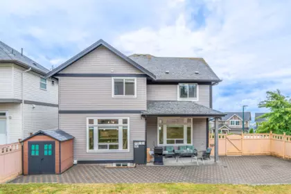 Aerial View of 3501 Bishop Place, Coquitlam, BC