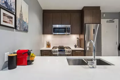 Kitchen Photo of 002 9060 University Crescent, Burnaby, BC