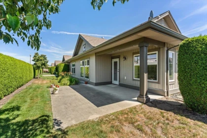 Aerial View of 28 45752 Stevenson Road, Chilliwack, BC