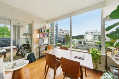 Kitchen Island Photo of 404 1925 Alberni Street, Vancouver, BC