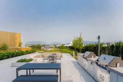 Outdoor Deck Photo of 5708 1955 Alpha Way, Burnaby, BC