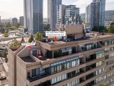 PH7 460 Westview Street, Coquitlam, BC, Coquitlam — Apartment/Condo for sale