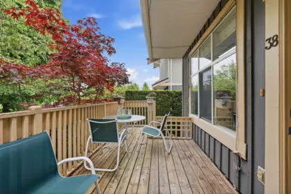 Outdoor Deck Photo of 38 14959 58 Avenue, Surrey, BC