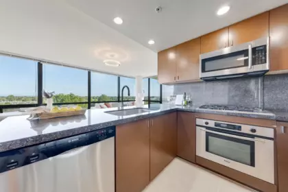 Kitchen Island Photo of 1201 6333 Katsura Street, Richmond, BC
