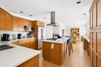 Kitchen Island Photo of 1005 Westmount Drive, Port Moody, BC