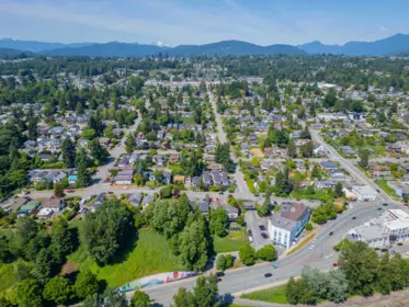 Aerial View of 32931 1 Avenue, Mission, BC