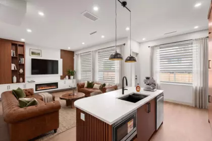 Family Room Photo of 2 11365 86 Avenue, Delta, BC