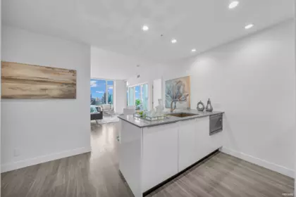 Kitchen Photo of 3504 1283 Howe Street, Vancouver, BC