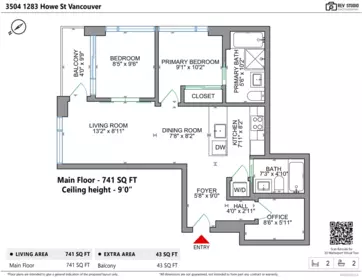 Playground / Recreational Area Near 3504 1283 Howe Street, Vancouver, BC