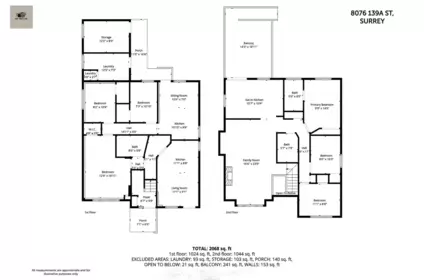Street View Photo of 8076 139a Street, Surrey, BC