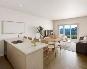 Living Room Photo of 106 1050 Finch Drive, Squamish, BC