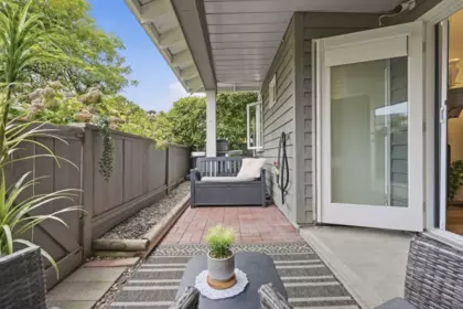 Aerial View of 102 1538 Bowser Avenue, North Vancouver, BC