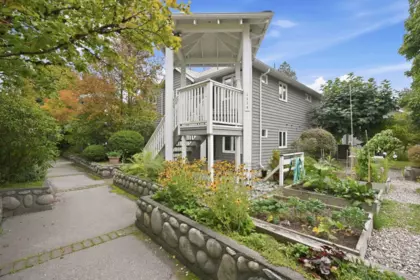 Exterior Rear Photo of 102 1538 Bowser Avenue, North Vancouver, BC