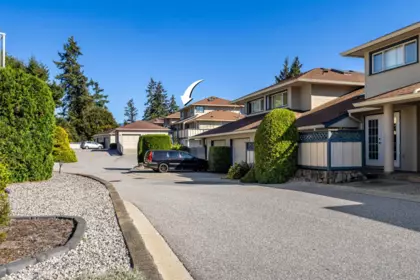 Aerial View of 8 5768 Marine Way, Sechelt, BC