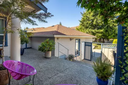 Front Yard Photo of 8 5768 Marine Way, Sechelt, BC