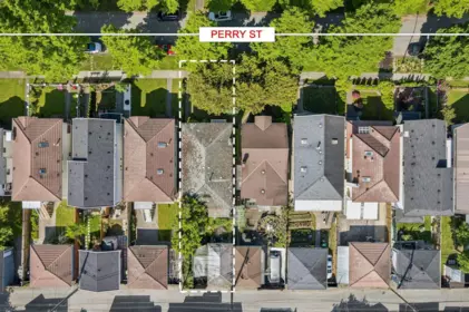 Exterior Rear Photo of 4420 Perry Street, Vancouver, BC