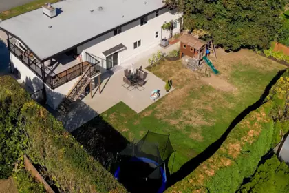Aerial View of 10165 Brentwood Drive, Chilliwack, BC