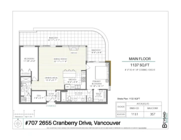 Garden / Landscaping Photo of 707 2655 Cranberry Drive, Vancouver, BC