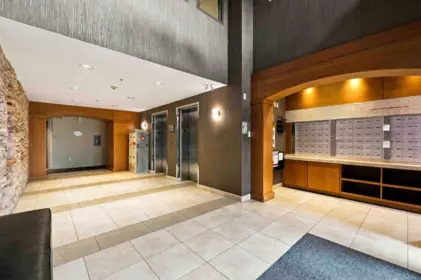 Aerial View of 328 8915 202 Street, Langley, BC