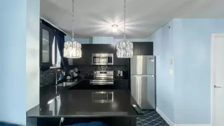 Kitchen Island Photo of 1105 7225 Acorn Avenue, Burnaby, BC